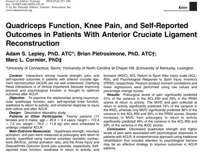 ACL Expertise